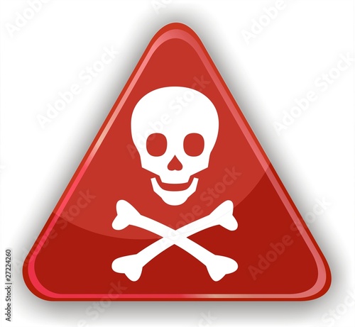 pancarte tête de mort