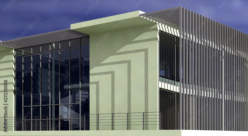 Fototapeta premium Office Building - Study of Detail