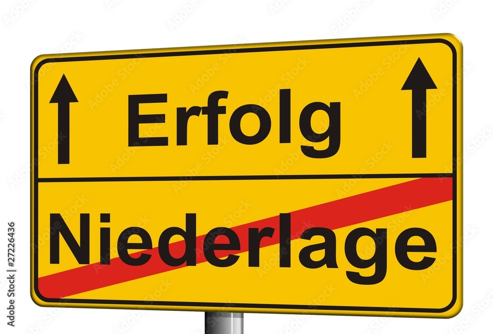 Fototapeta premium Erfolg