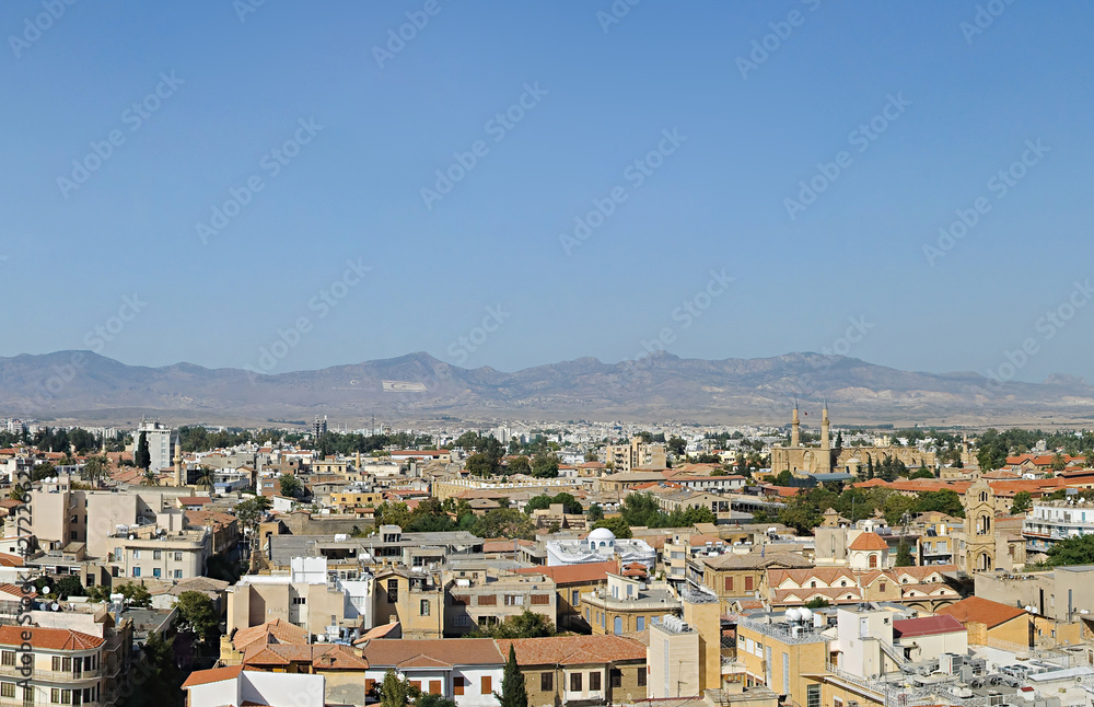 Northern Nicosia panorama