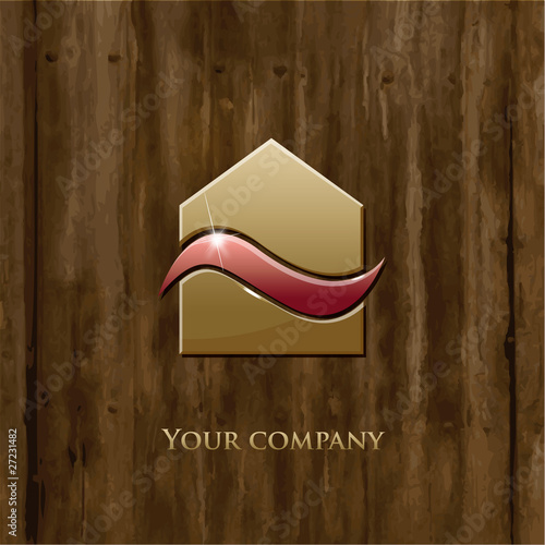 logo entreprise, immobilier, haut de gamme