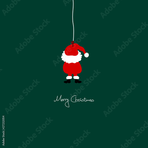 Hanging Christmas Santa