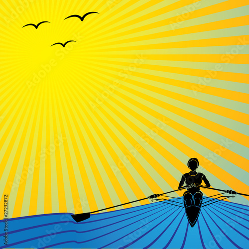 Rowing Background