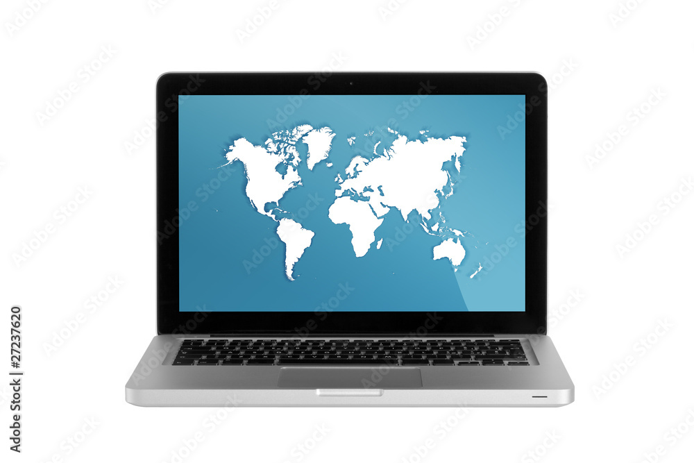 laptop isolated on white with clipping path laptop isolated on white with clipping path