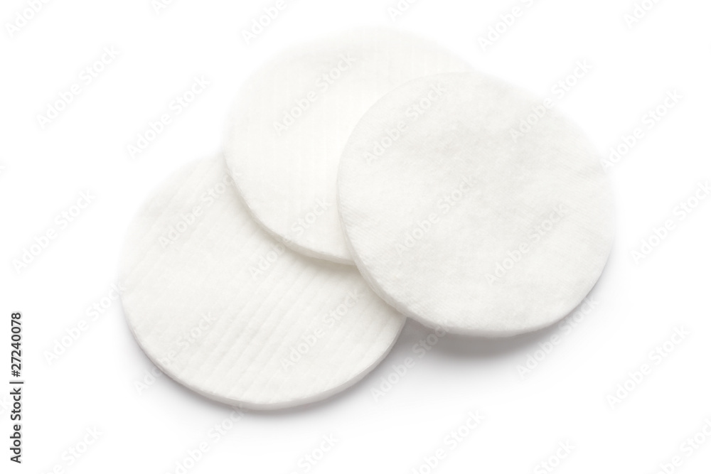 Cotton swabs isolated on white Cotton swabs isolated on white