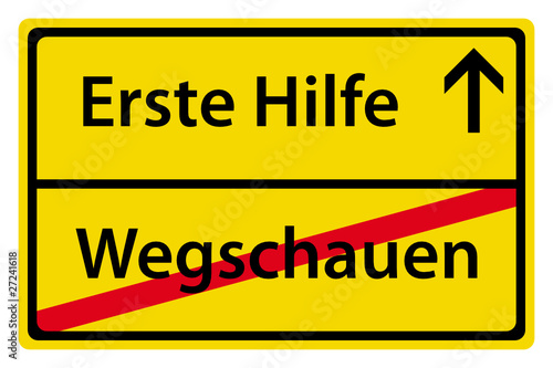 Erste Hilfe anstatt Wegschauen