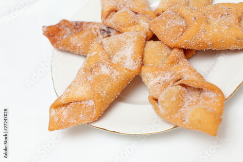 Pestiños en azúcar
