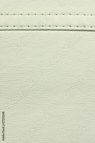 white leather seam photo