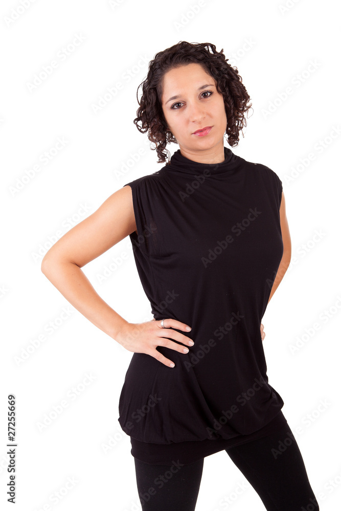 Young and beautiful woman posing Young and beautiful woman posing