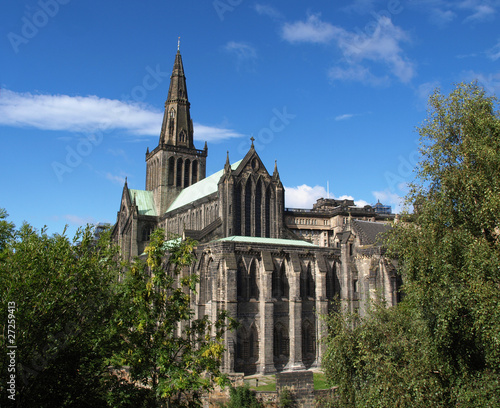 Canvas Print Glasgow cathedral