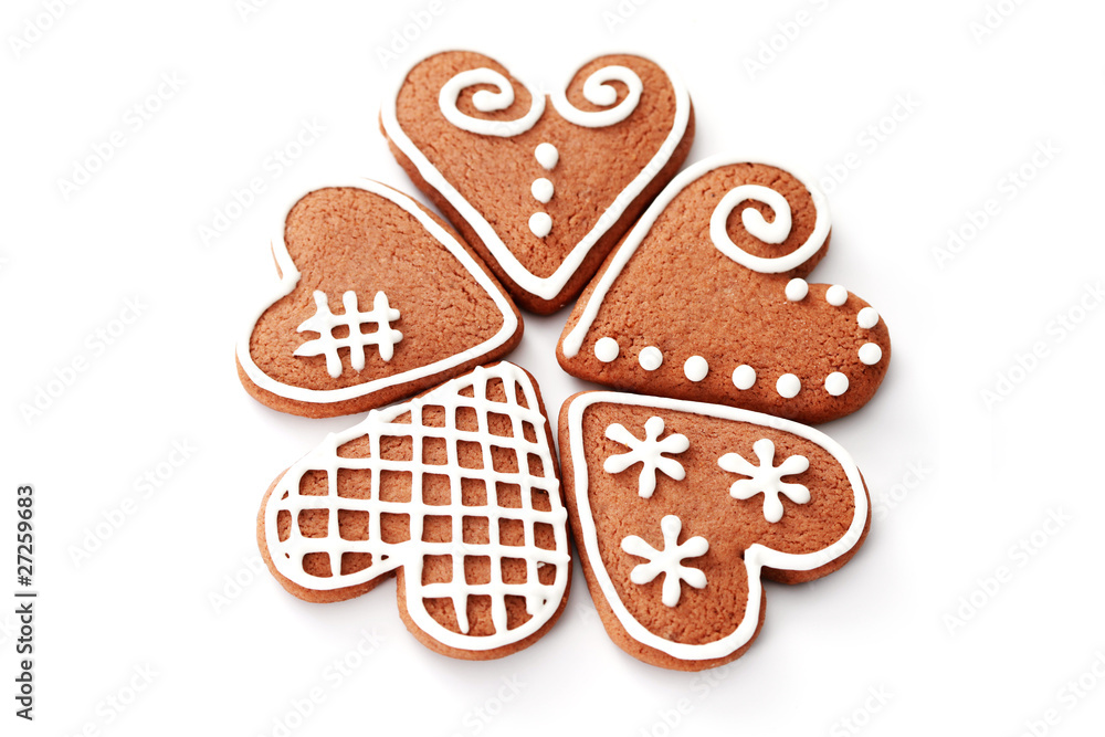 gingerbread hearts gingerbread hearts