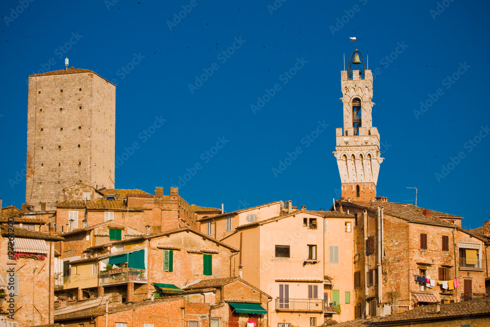 Siena historic architecture