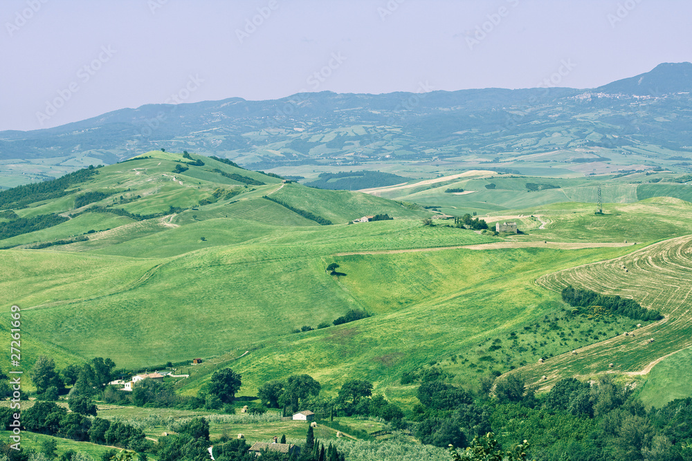 Typical Tuscan landscape Typical Tuscan landscape