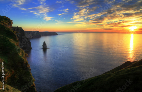 Cliffs of Moher at sunset - Ireland