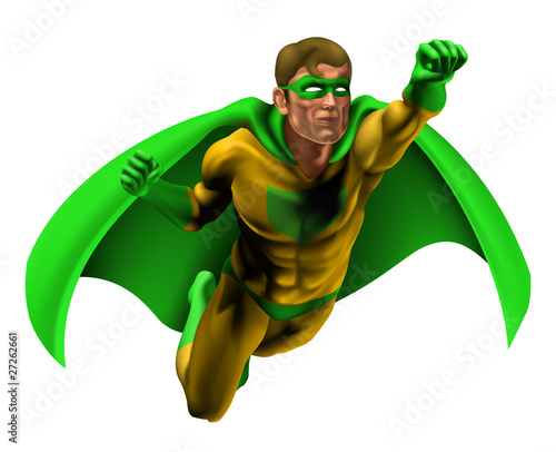Amazing Superhero Illustration