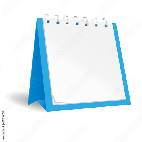 Blank calendar