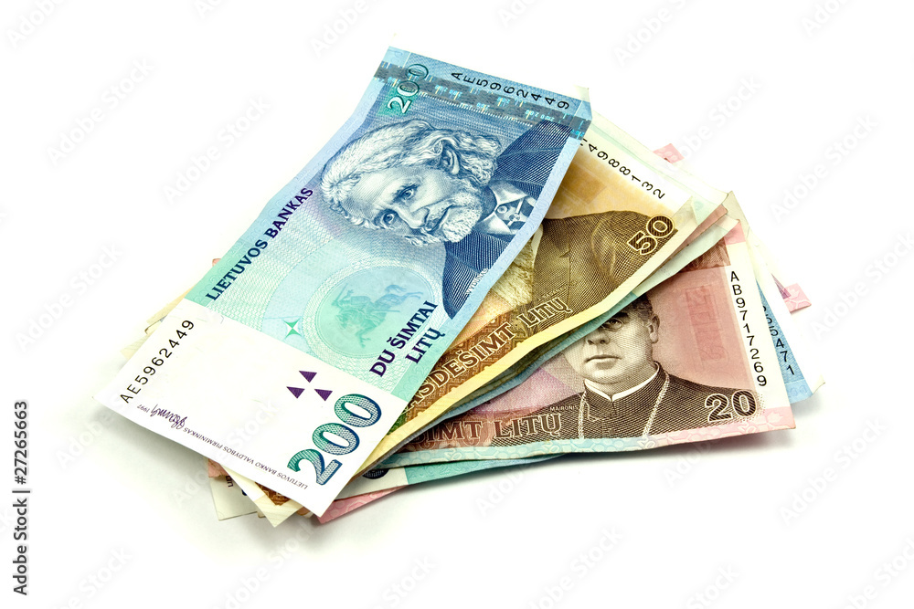 pile of paper banknotes isolated on white background pile of paper banknotes isolated on white background