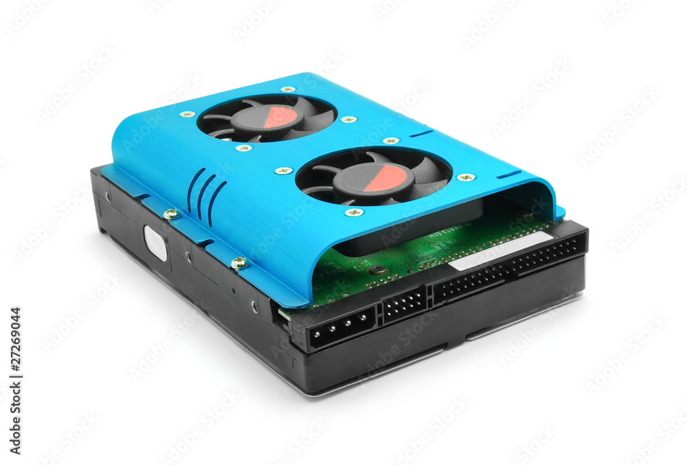 Obraz premium hard drive with cooler