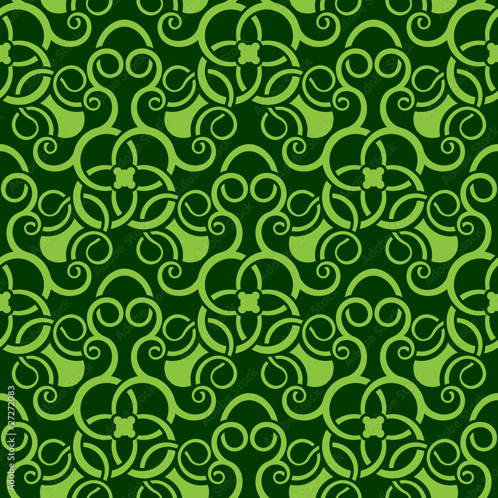 Green seamless wallpaper pattern Green seamless wallpaper pattern