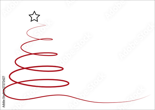 Weihnachtsbaum mit Stern