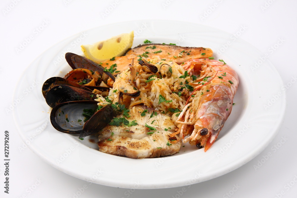 piatto misto di pesce piatto misto di pesce