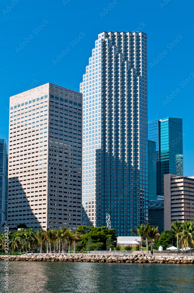 Buildings in Downtown Miami