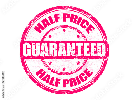 Half price stamp