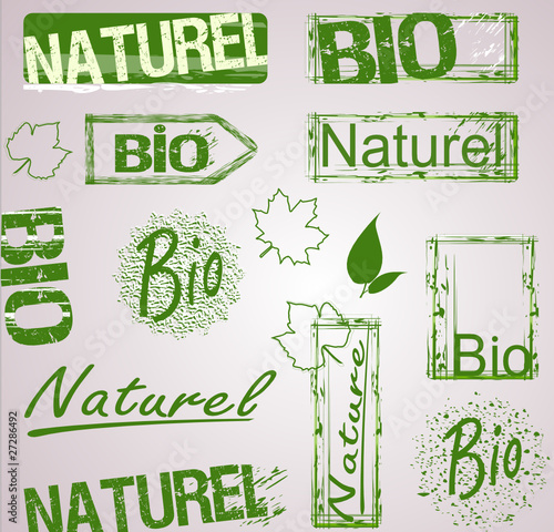 bannières nature et bio