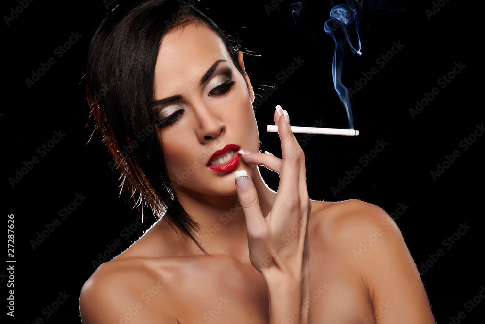 Obraz premium Smoking