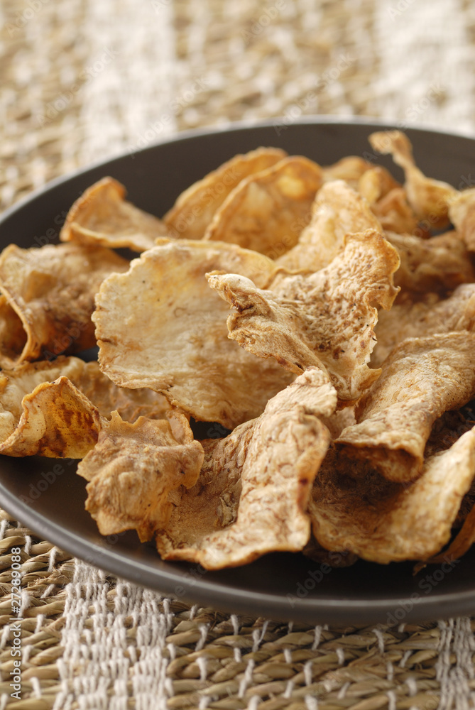 Chips de céleri Chips de céleri
