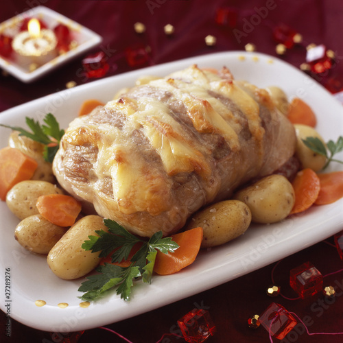 Fotoroleta jedzenie cielę warzywo świnia gastronomia