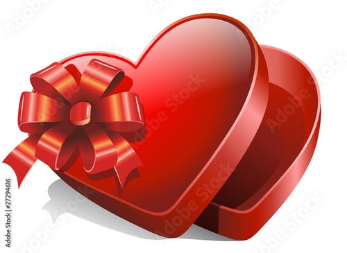 Regalo Cuore-Heart Gift-Vector