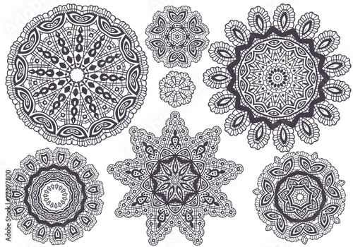 lace pattern, vector
