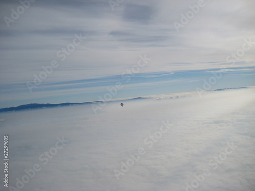 Fototapeta Aus dem Heißluftballon