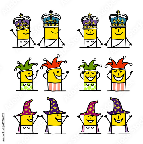 cartoon emeoticons - fantasy