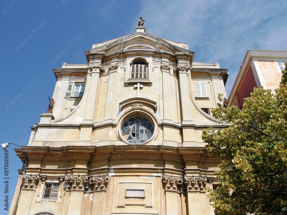 La chapelle de la Misericorde dans le vieux Nice