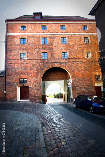 Gateway in Toruń,Poland