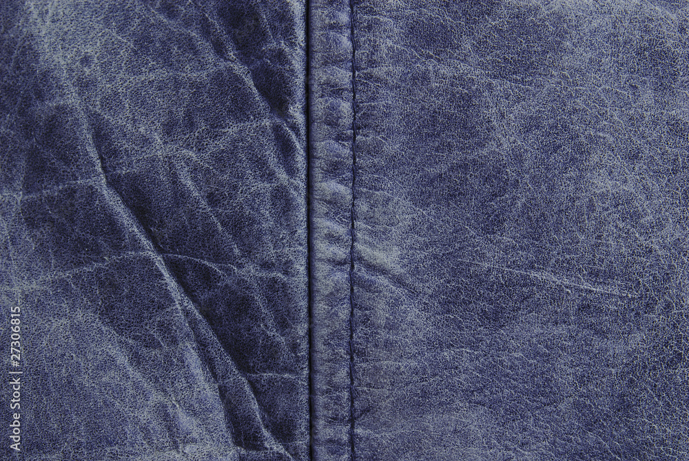 Naklejka premium vintage blue leather texture