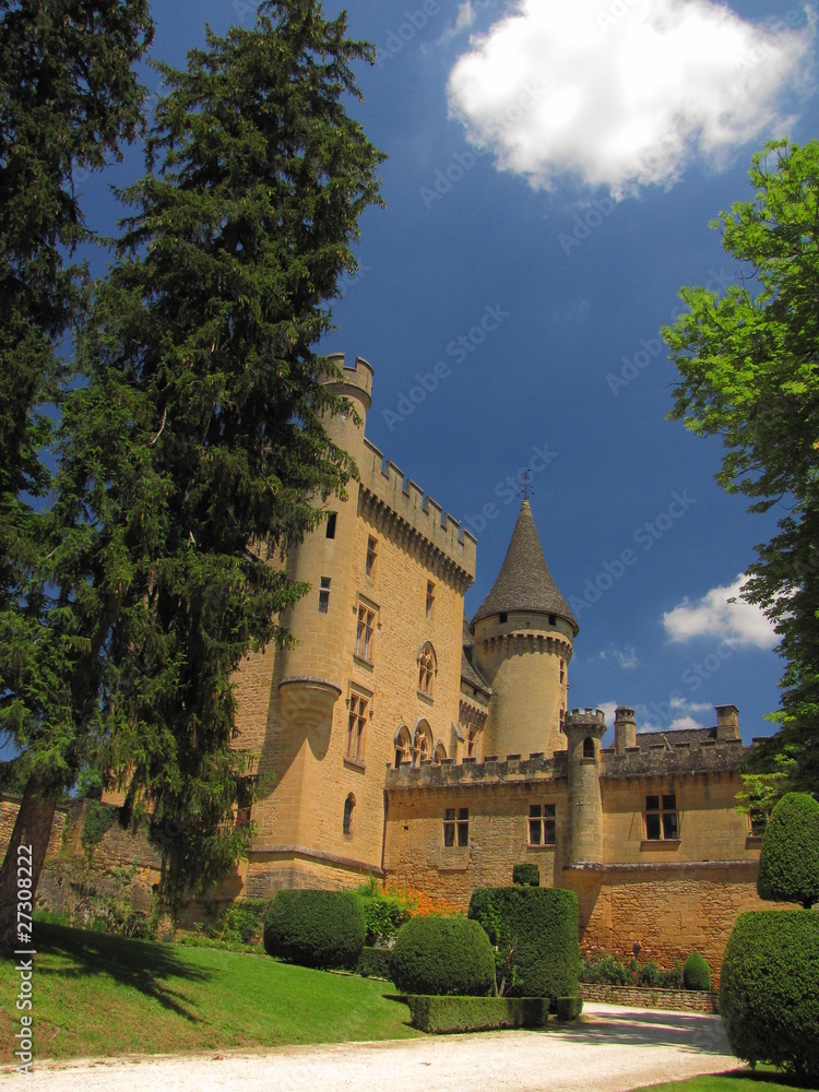 Château de Puymartin ; Périgord noir ; Aquitaine
