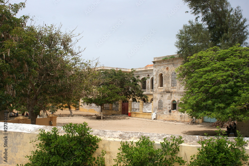 Obraz premium Ile de Goree Town