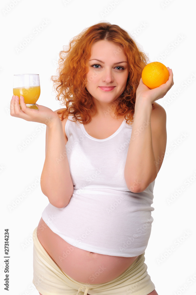 Young redhead pregnant mom Young redhead pregnant mom