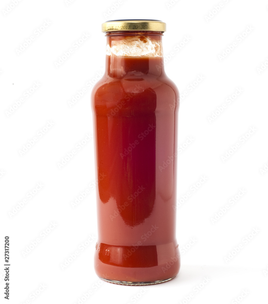Tomato sauce bottle Tomato sauce bottle