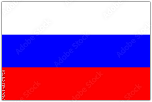 Flagge von Russland