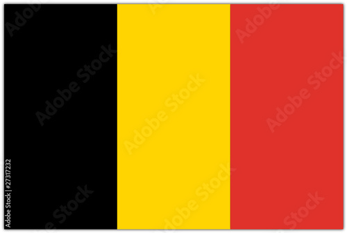 Flagge von Belgien