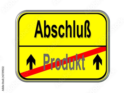 Produkt - Abschluss
