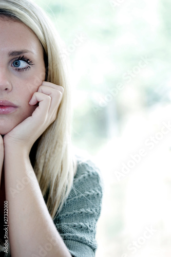 Teenage Girl Portrait. Model Released