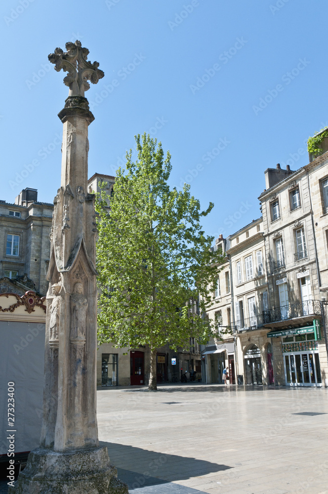 Saint Project square at Bordeaux, France