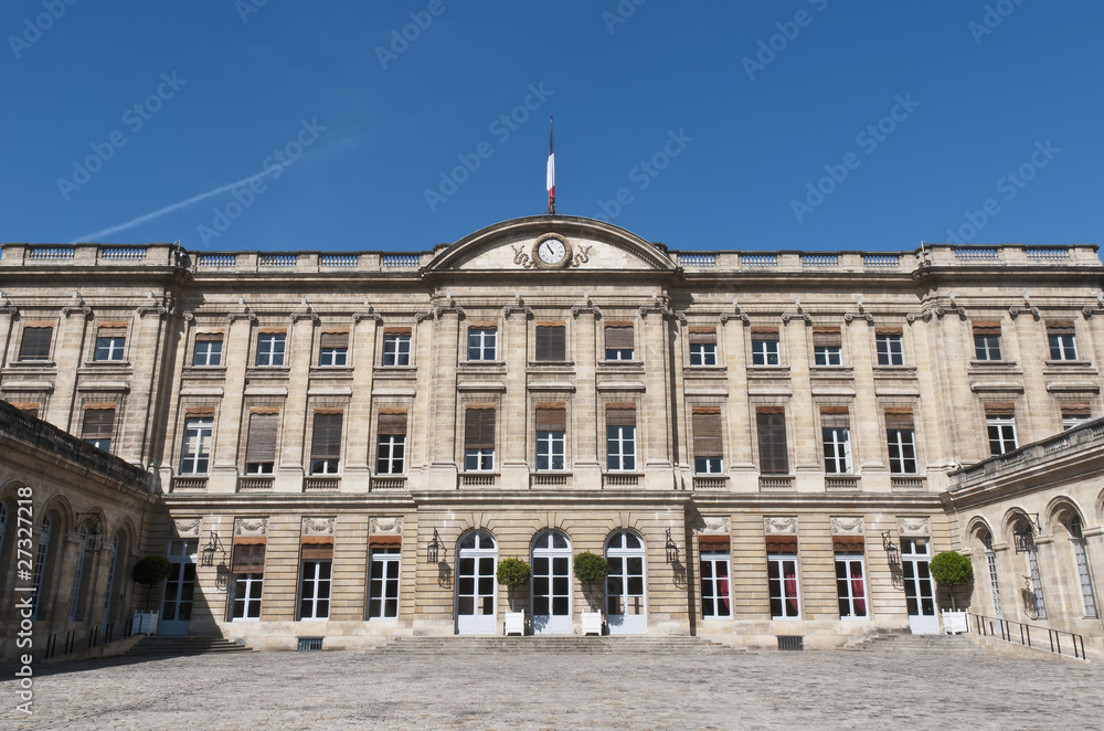 Rohan Palace at Bordeaux. France