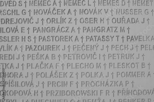 Slovakia - detail from communism offer landmark