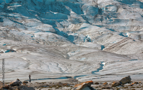 Walker Glacier in Alaska photo